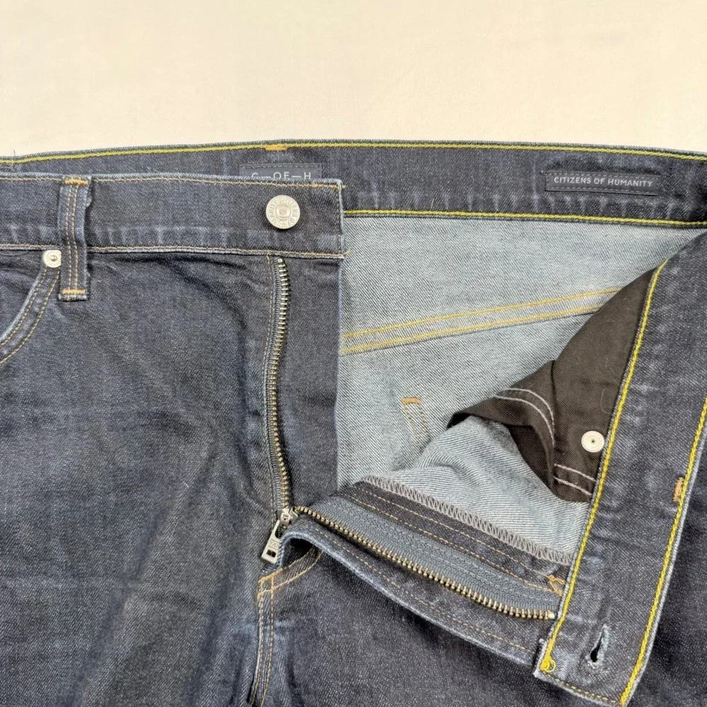 Citizens of Humanity Mens Core Dark Wash Denim Jeans Size 36 6034T-357 - Picture 9 of 15